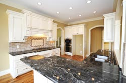 Black Granite kitchen white cabinets - Dallas TX Dallas TX
